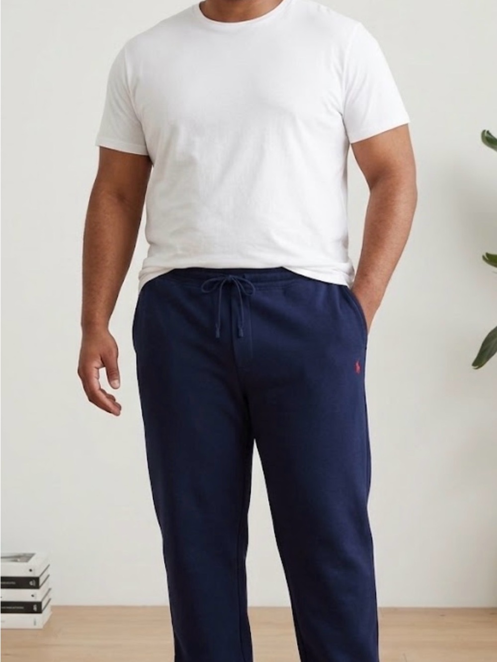 Polo by Ralph Lauren Navy Drawstring Sweatpants